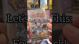 Let’s Rip Open This Fossil Pokemon Pack from 1999! Is it light is it heavy?? Only pain.