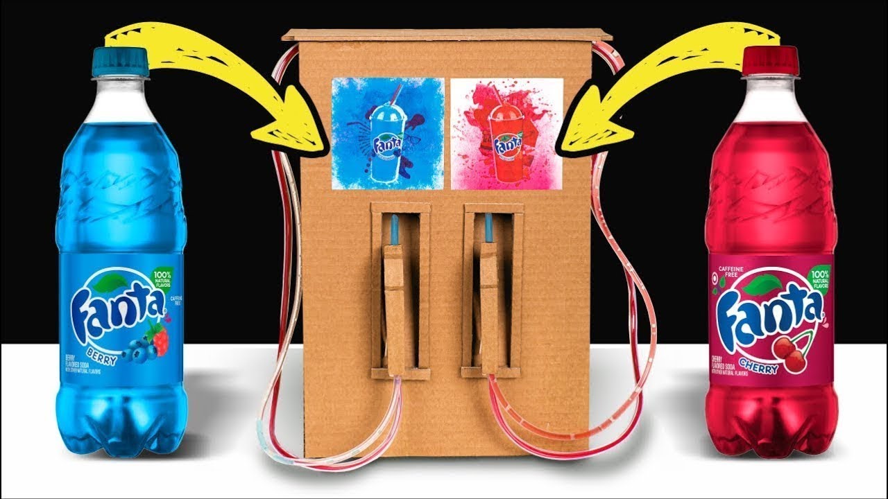 Fabrication d'Un Distributeur De Boissons Fraîches🥤Comment Faire Une