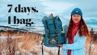 Minimalist Packing for Winter | Iceland Ep. 1