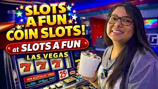 🎰 We Tried OLD SCHOOL Coin Slots at Slots A Fun… Was It Worth It?! screenshot 3
