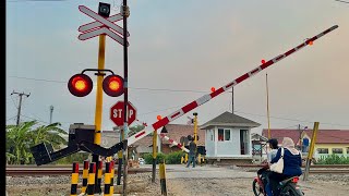 TERBARU DI CIKARANG‼️ Perlintasan KA Kampung Baru Cikarang Bekasi, Jawa Barat