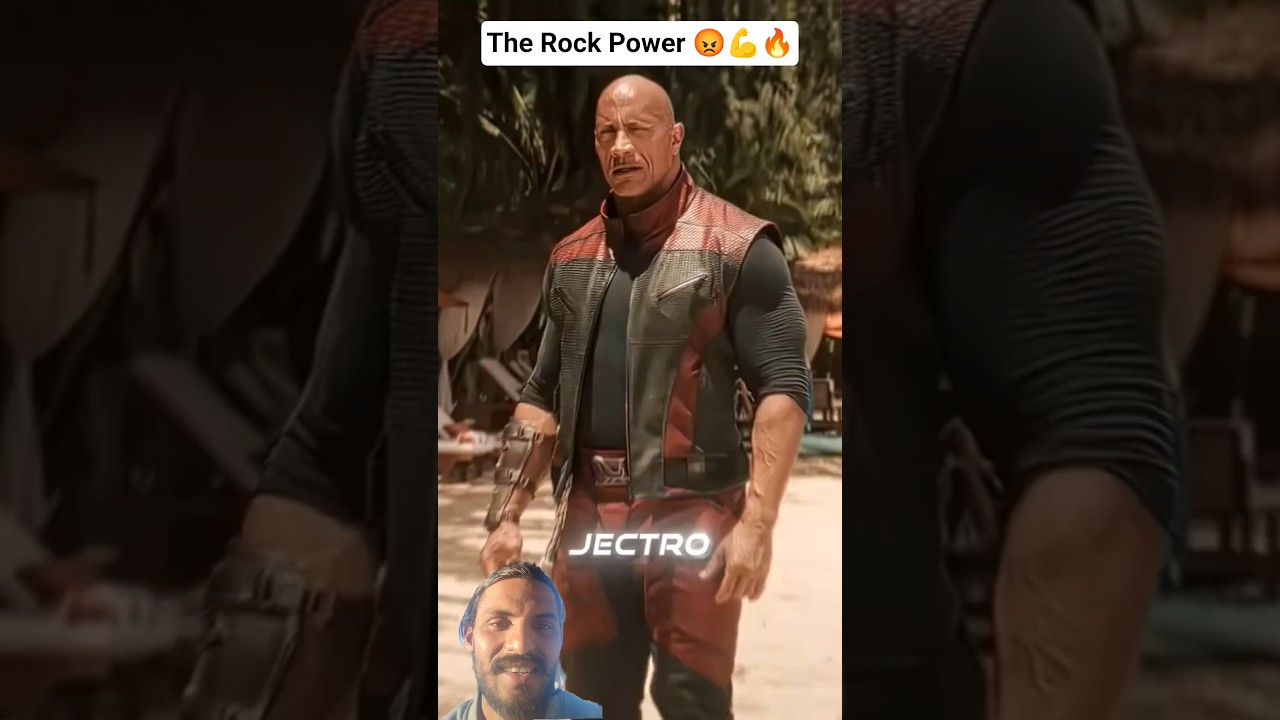 The Rock Fight with Monster Man 💀 