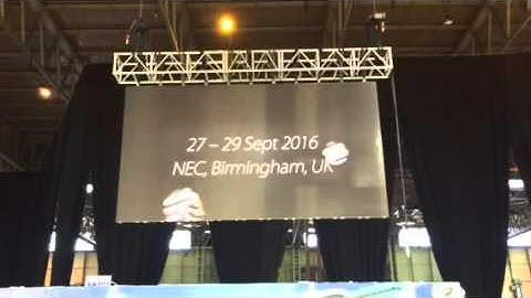 TV Screen - PPMA Stand - PPMA Show 2015