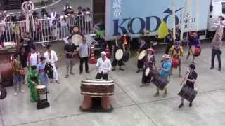 Okuritaiko3 Irodori Kodo Earth Celebration2014