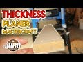 Mastercraft 15a 125 inch thickness planer unboxing  review  juro workshop