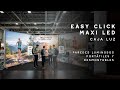 Vídeo: Caja de luz 300 cm ancho x 240 cm alto Easy Click Led doble cara acabado plata Vídeo: Caja de luz 300 cm ancho x 240 cm alto Easy Click Led doble cara acabado plata
