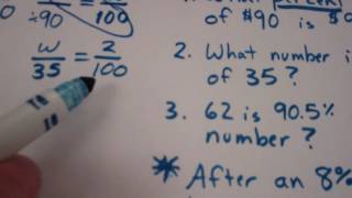 Ch2 Lesson 3 Percent Proportion