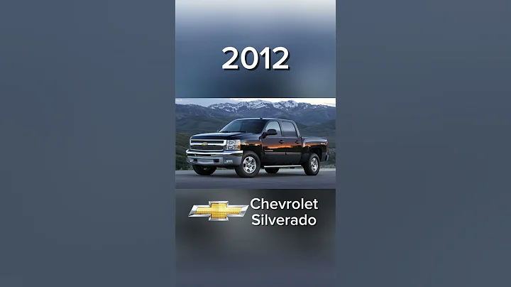 Evolution of Chevrolet Silverado [1999-2024]. #shorts #evolution #car #chevrolet #trending
