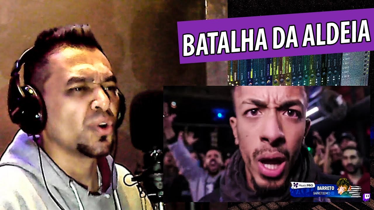 REAGINDO A (XINGOU O PAI) BARRETO X WM 280ª Batalha da Aldeia