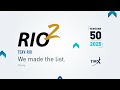 Rio2 Limited TSXV RIO 2025 TSX Venture 50邃 Rio2 Limited TSXV RIO 2025 TSX Venture 50邃