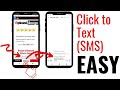Click to Text From Website - This is how to do it!  Sticky Mobile SMS CTA