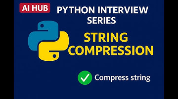 Python Interview questions series | Video 6| List Compression | Count repeated character in a string