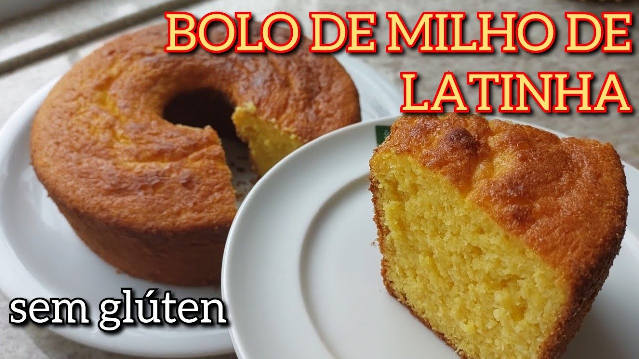 Bolo cremoso de milho (sem glúten)