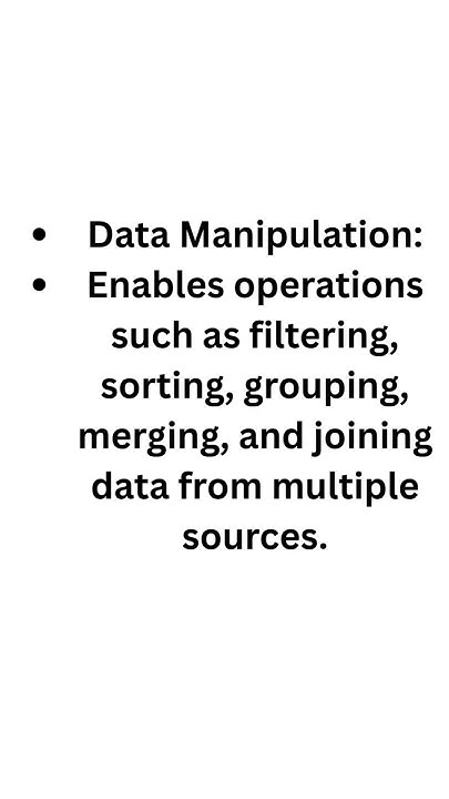 Pandas -open source software library for the Python programming ...