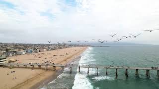 Hermosa Beach, California | 4K Aerial