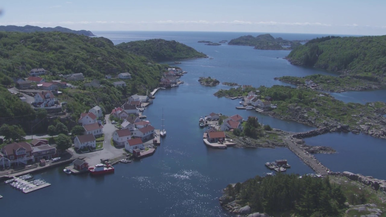 Korshavn, Vakthusheia, Lindesnes, Lindesnes Fyr - Flying Over Norway