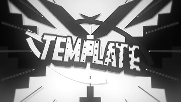 [AE] Template // template Intro // Black and White  // it