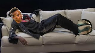 Pt. 2 Jaguar Wright & Her Nasty Feet On The Blue Couch