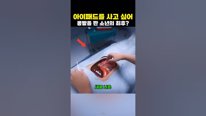 돈이 필요해서 최후의 방법을 사용한 소년의 최후?