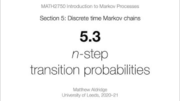MATH2750 5.3 n-step transition probabilities
