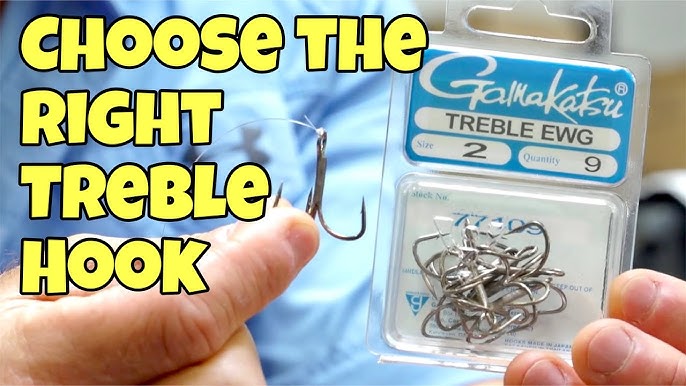 KVD - How to size your Mustad KVD Treble hook 