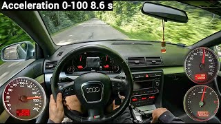 Audi A4 B7 2.0 Tdi S-Line /170 HP/ POV Test Drive #52 /Part 2/ screenshot 3