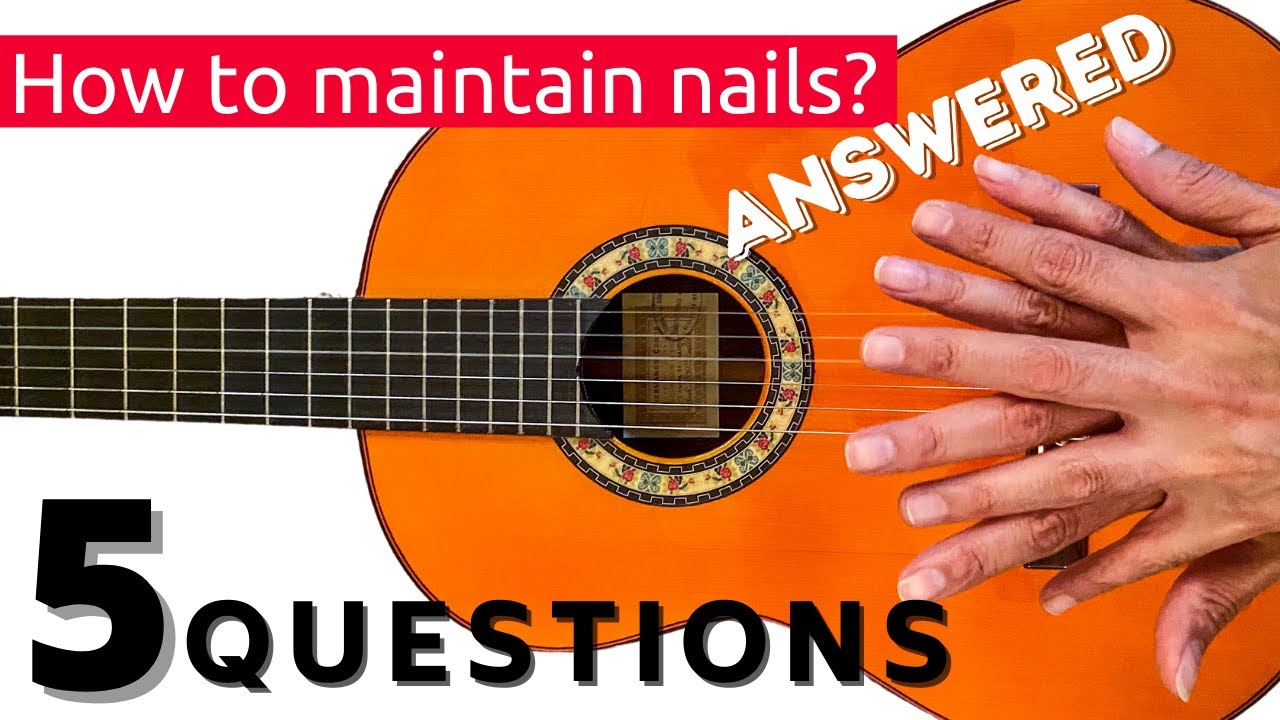 Fingernail Lesson for Classical Guitar - YouTube