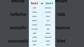 Band 9 adjectives you MUST know ! #IELTS #english #englishgrammar #vocabulary
