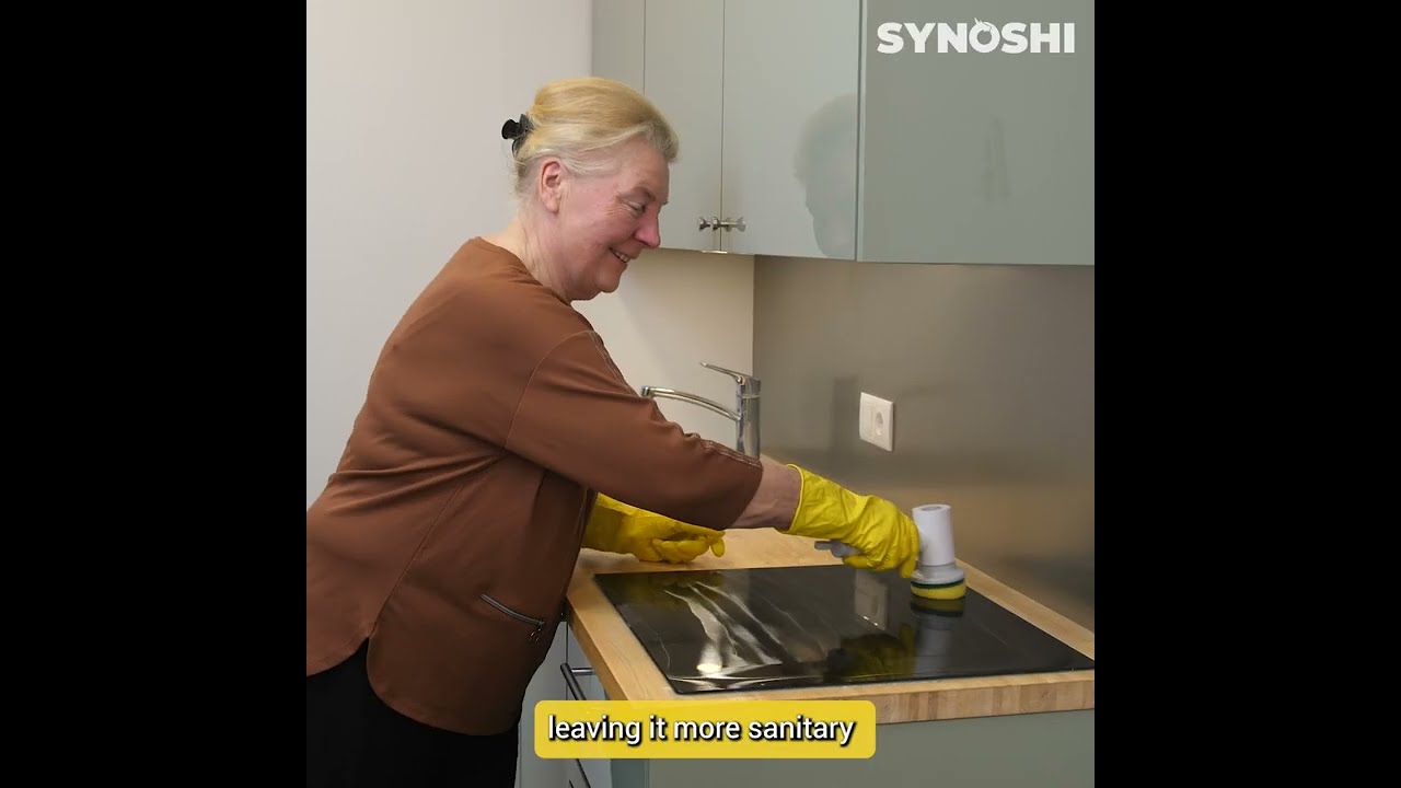 Synoshi Spin Power Scrubber: Your New Cleaning Essential 