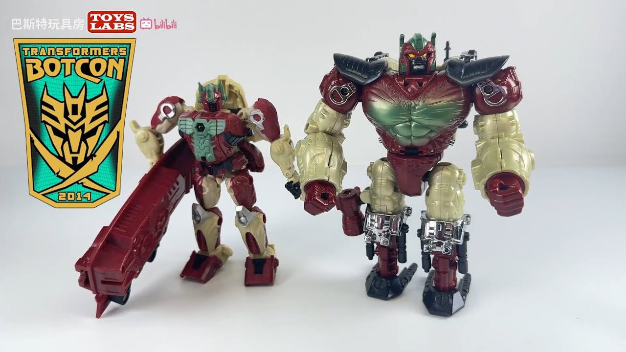 Ape Saint activated! 赛博坦骑士团圣猿Transformers Botcon 2014