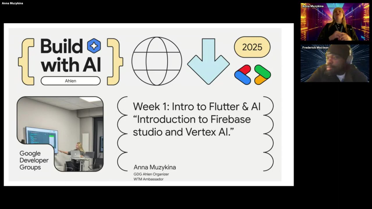 Build with AI 2026 - AI Flutter Club | Week 1: Introduction to Flutter and AI