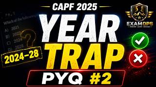 CAPF AC 2025 PYQ | India–Poland Strategic Partnership | Tricky Year Question