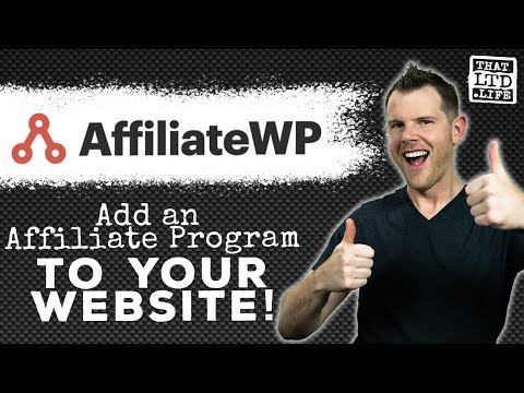 Affiliate Program For WordPress - How To Use AffiliateWP [Tutorial]