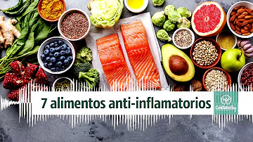 ¿Qué alimentos reducen la inflamación muscular?