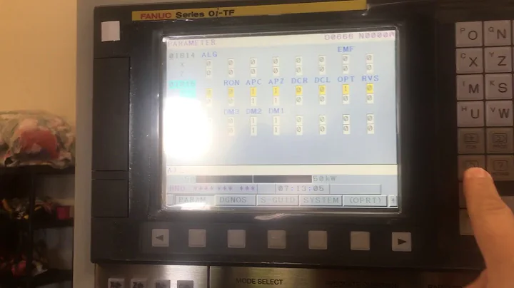 Fanuc home position reset after battery replacement