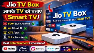 Jio TV Box Full Review | Normal TV Ko Smart TV Kaise Banaye | Jio Fiber Setup#jiotv screenshot 5