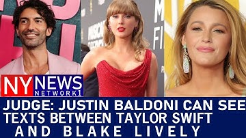 Judge: Justin Baldoni can see texts between Taylor Swift and Blake Lively | NY News Network 1
