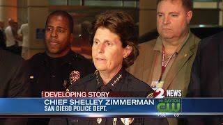 San Diego officers shot
