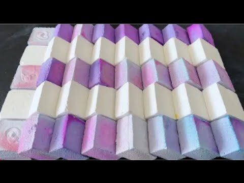 Soft Coloured & Plain Gym Chalk Crush || Compilation || Satisfying ...