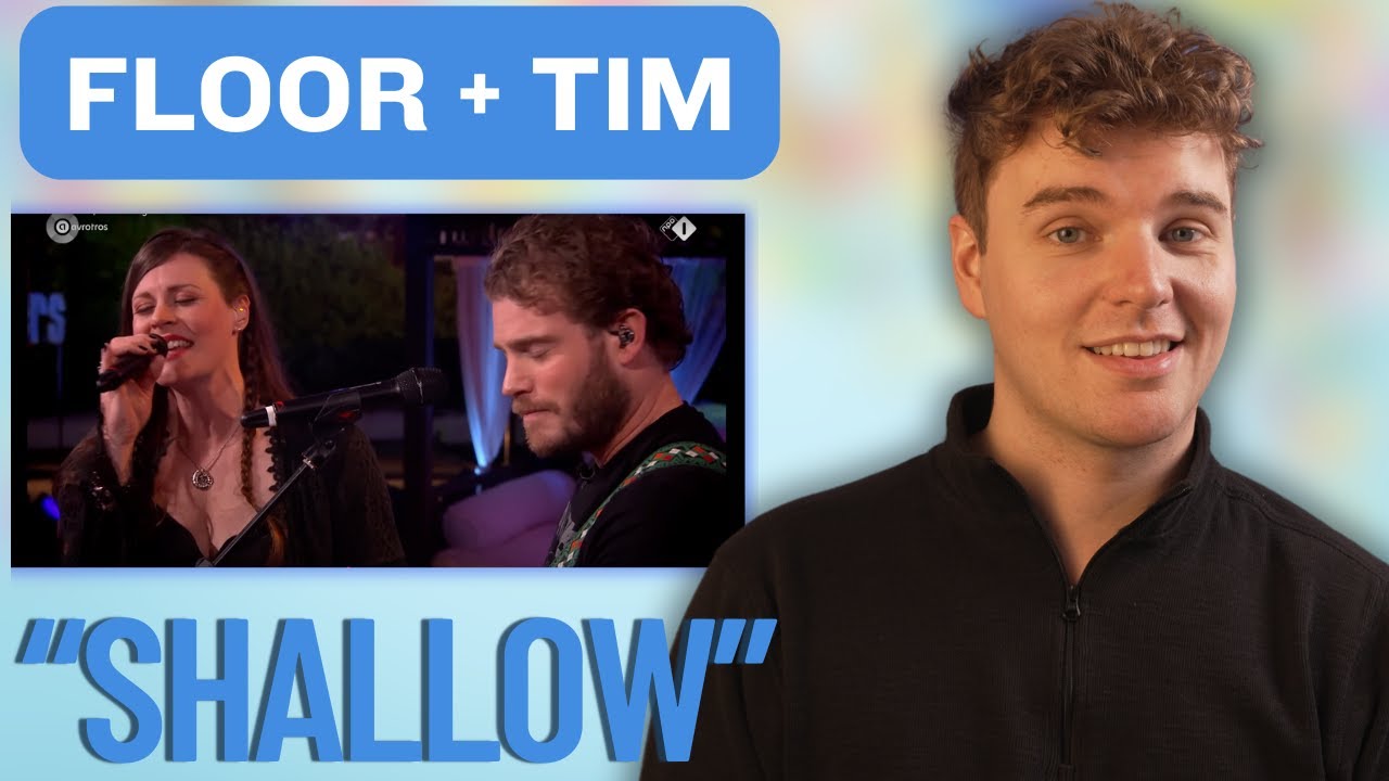 Флор Янсен и Тим Аккерман поют «Shallow» – реакция тренера по вокалу!