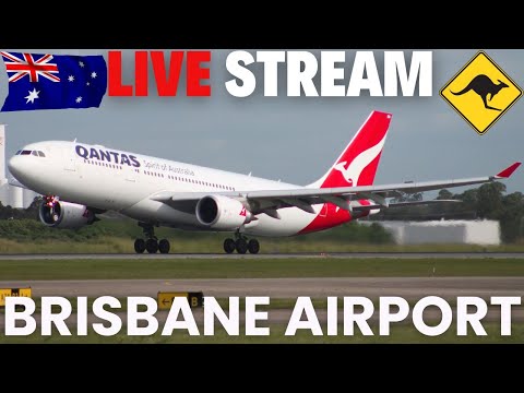 🔴 LIVE BRISBANE Airport Plane Spotting ✈️ 🇦🇺 Australia Day Weekend 🦘