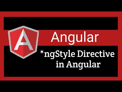 ngStyle in Angular (Attribute Directive) | Angular Training | Learn Code