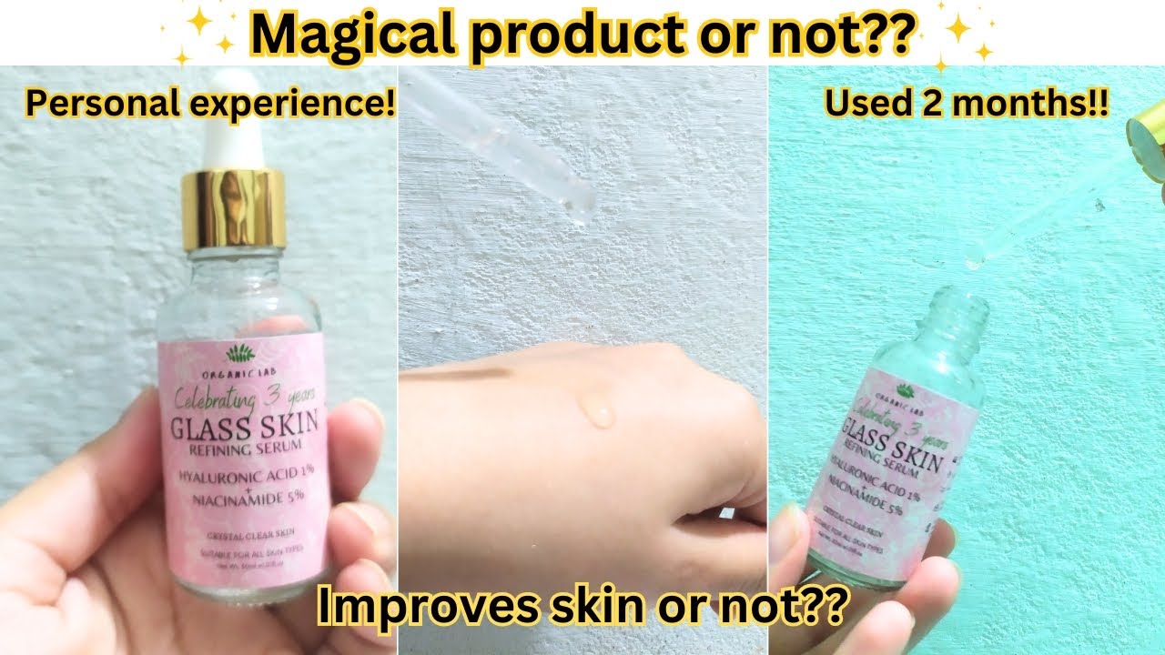 This happened by Organic Lab Glass skin serum!!!😵 Honest review organiclab YouTube
