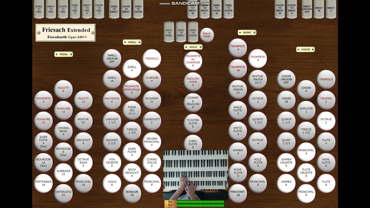 Unchained Melody Traditional Pipe Organ Friesach Extended Celeste Pipes