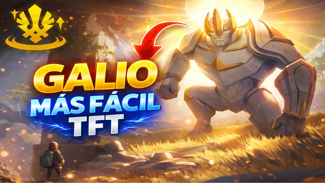 ¡GALIO AHORA SE DESBLOQUEA MÁS FÁCIL! 🔥 NUEVO CAMBIO QUE ROMPE TFT SET 16