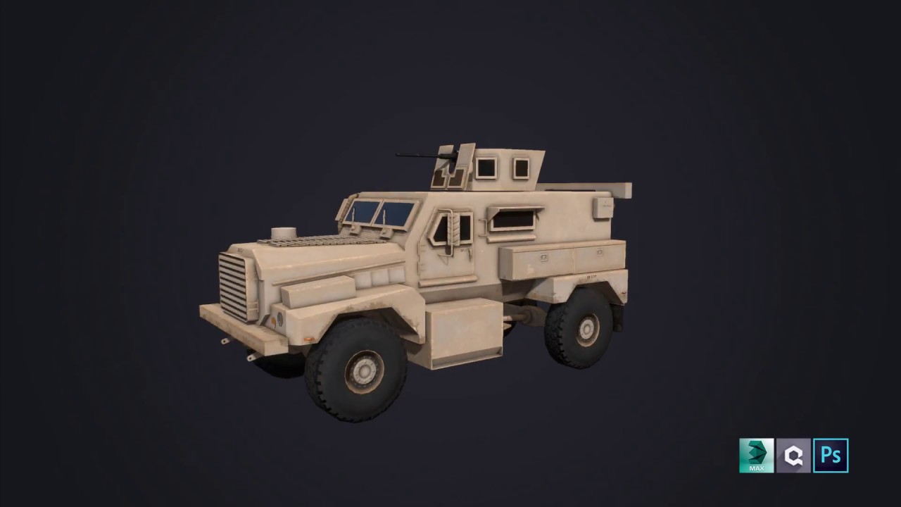 Cougar 4x4 ridgeback 3D model (showreel) - YouTube