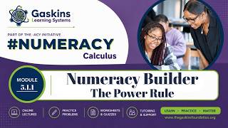 Numeracy Builder - Calculus 1 - Section 5 1 1  - The Power Rule Guide