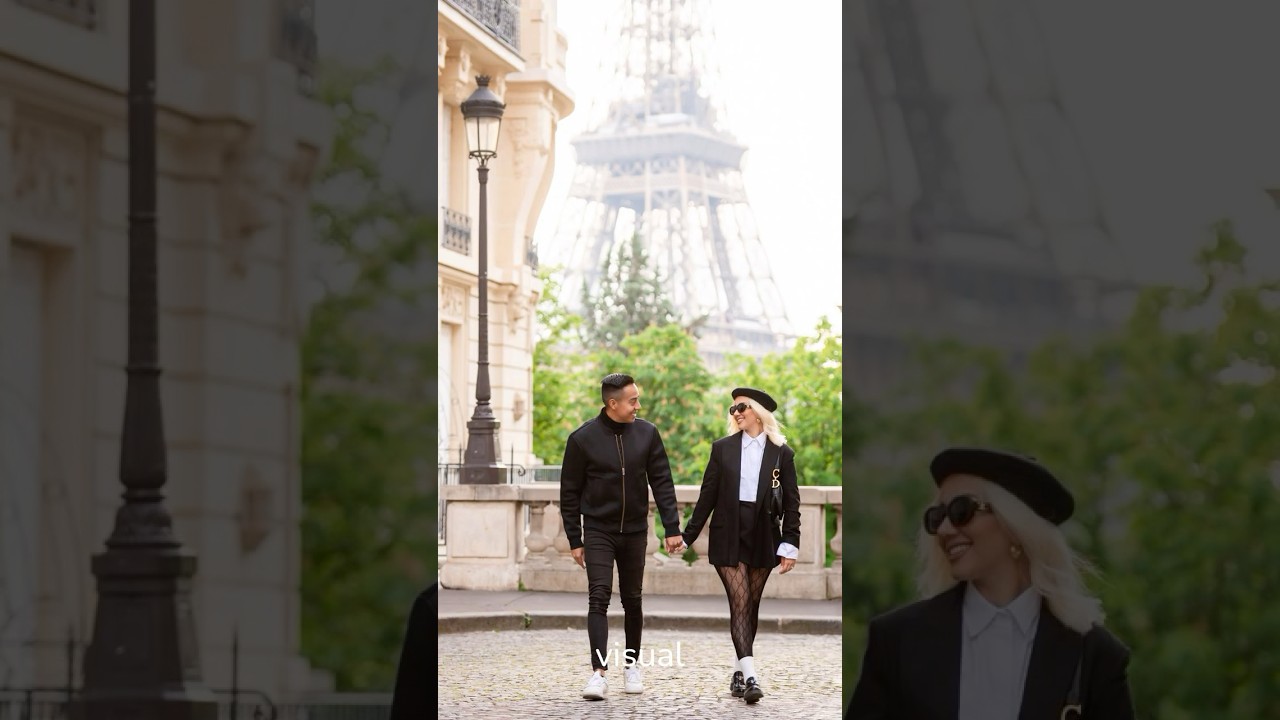 Why is it a good idea to hire a professional photographer during your Paris trip.