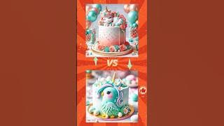 Kue ulang tahun burung atau kuda poni #twins #douyin #dance #tiktok #trending #xuhuong