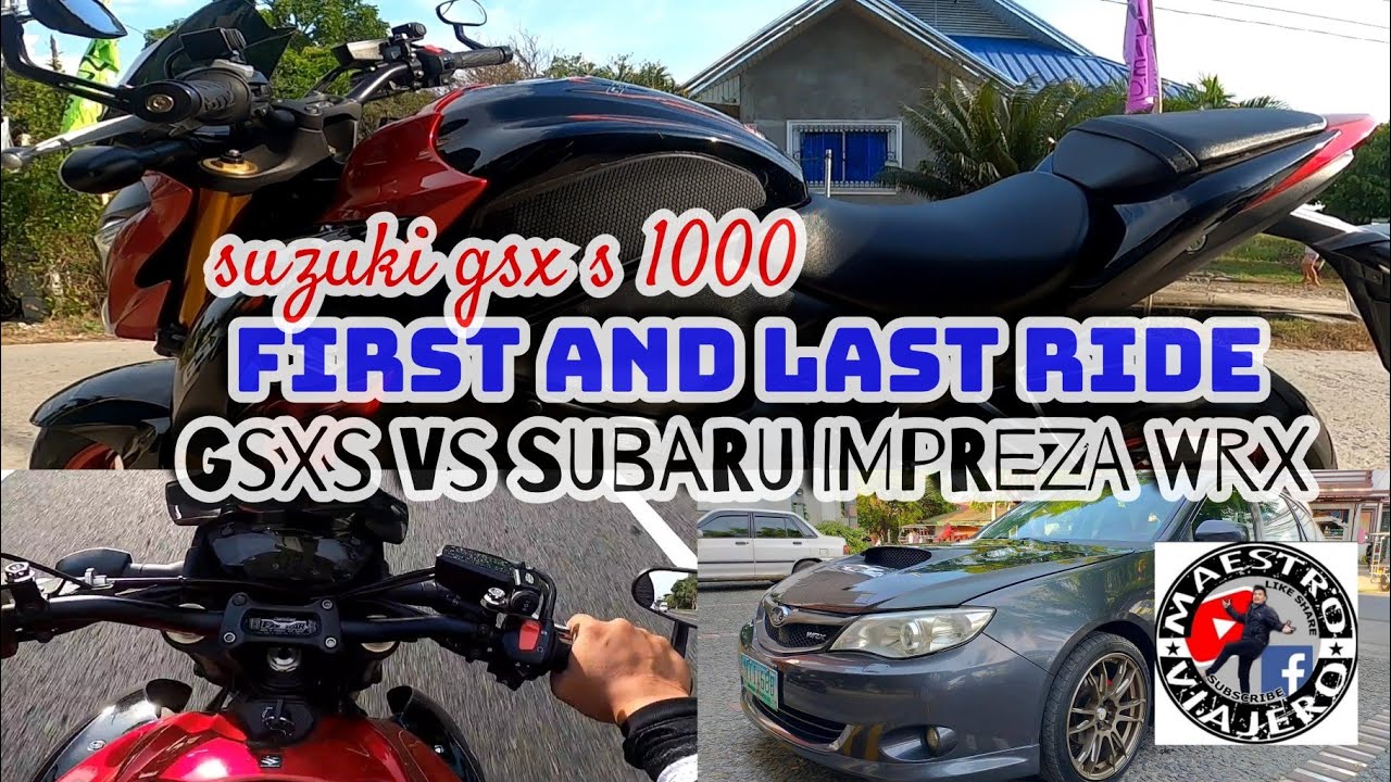 SUZUKI GSX-S 1000 / SUBARU IMPREZA ROAD TRIP - YouTube